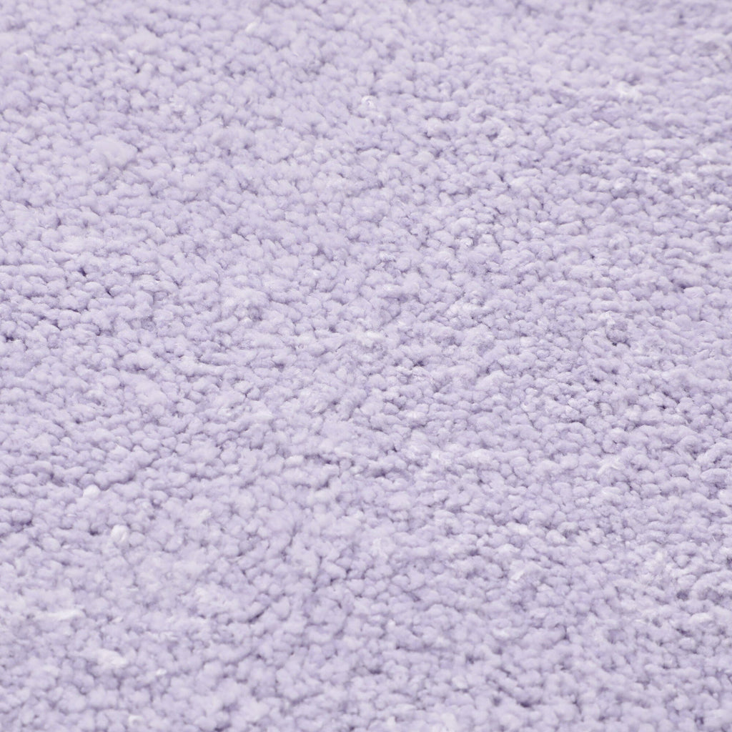 Tapis rond rose