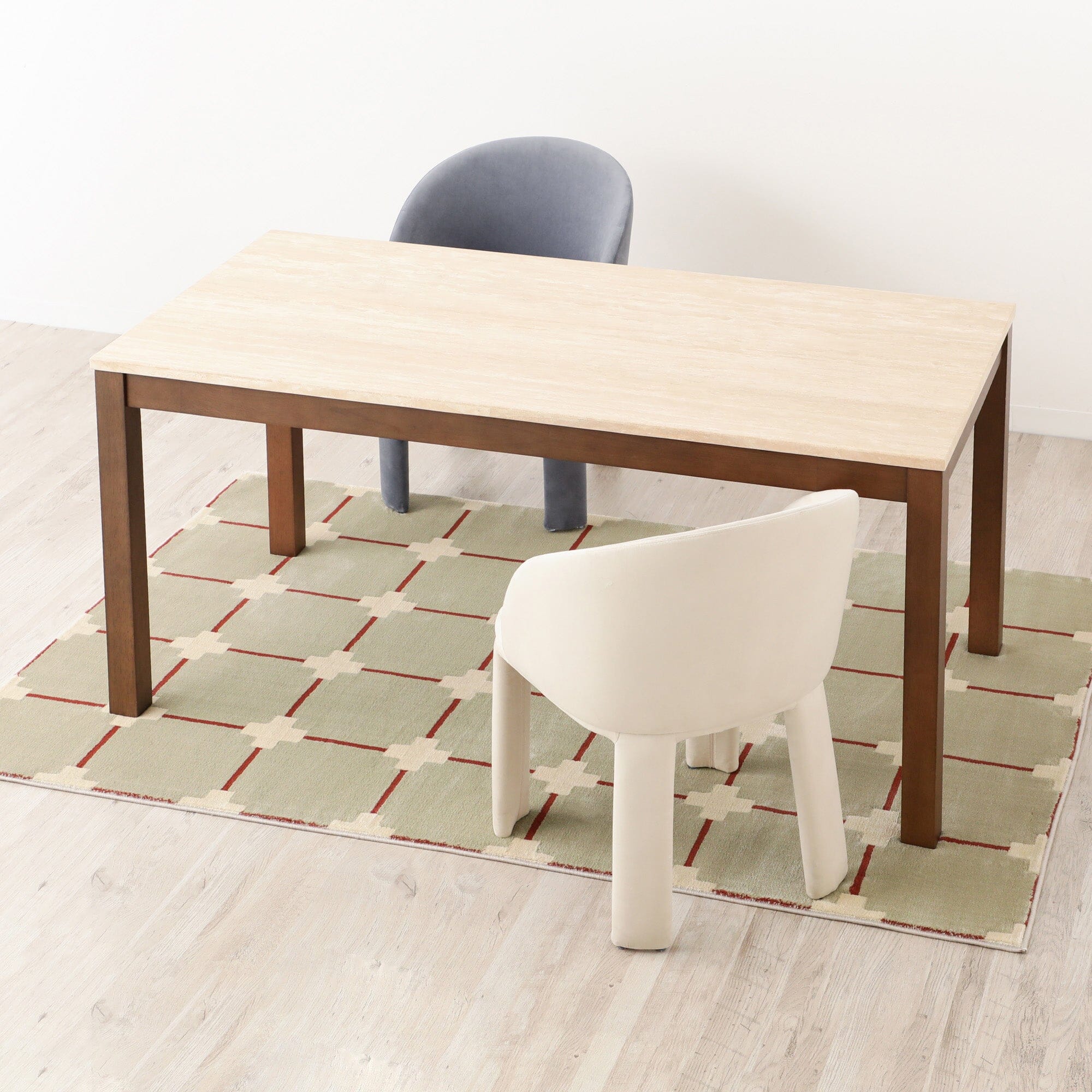 Tapis Cross Check Medium 2000X1400 Vert
