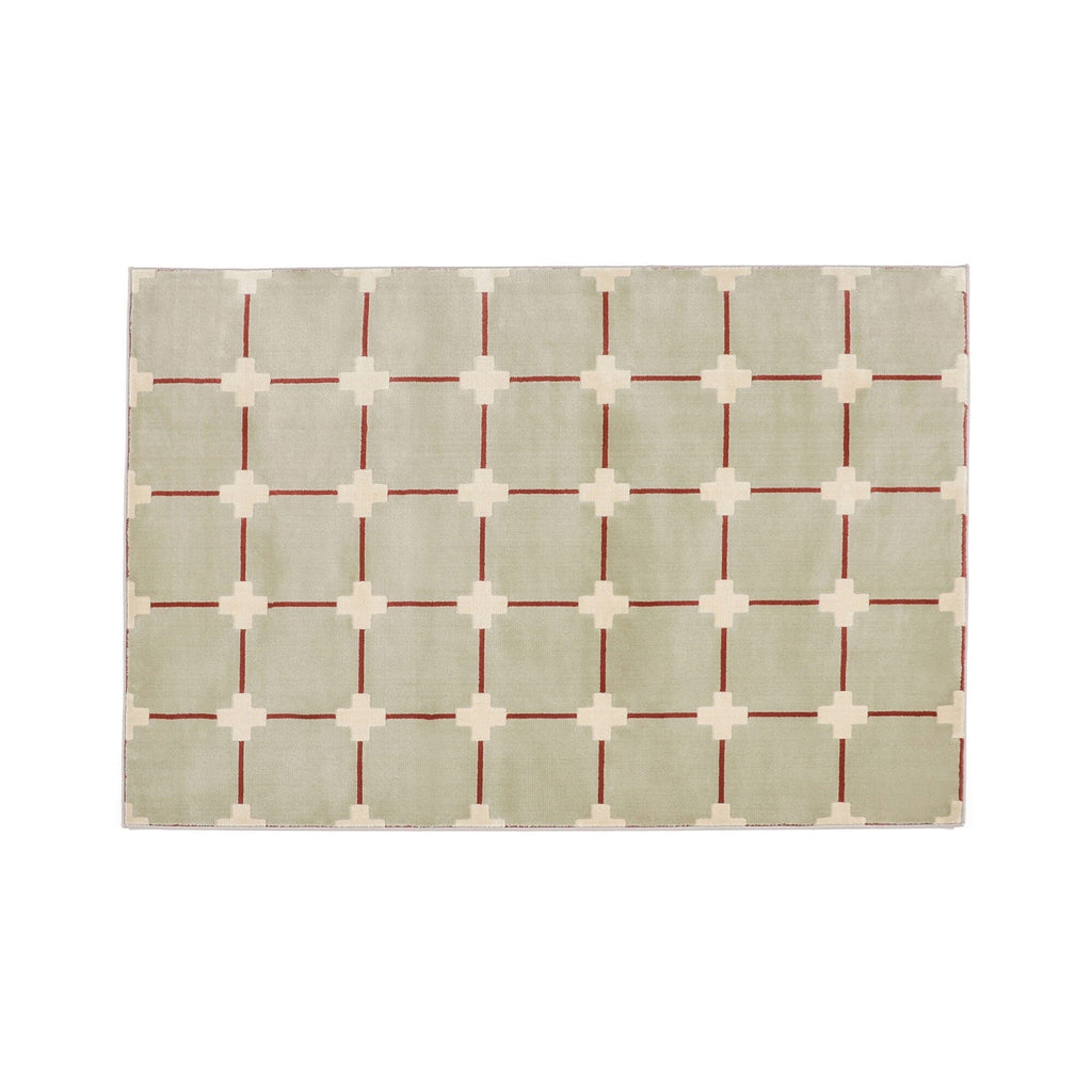 Tapis Cross Check Medium 2000X1400 Vert