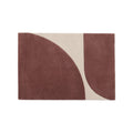 Tapis petit marron