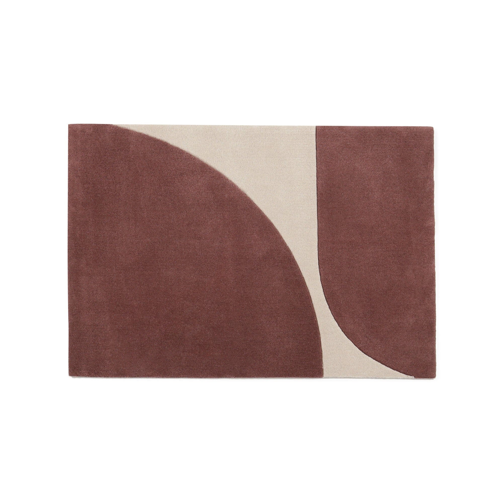Tapis petit marron