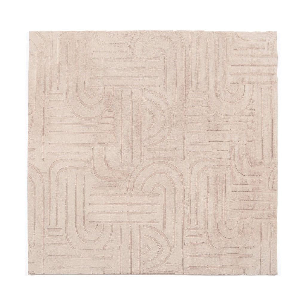 Carpet Rug Large Light Brown