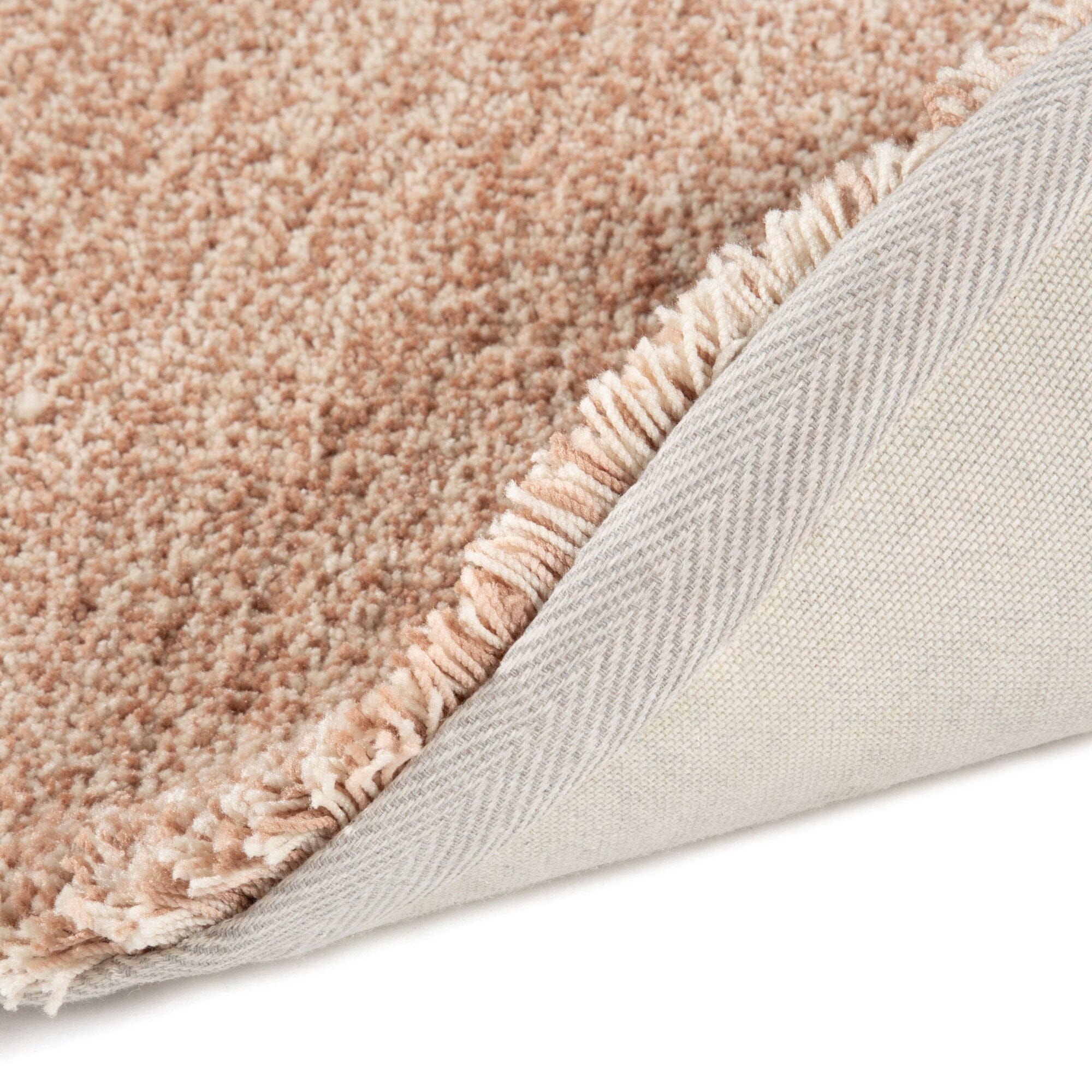 Round Rug Φ1500 Light Brown X Light Beige