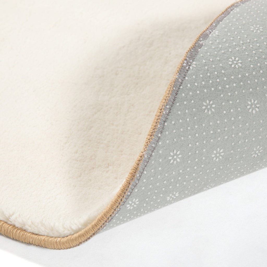 Tapis rond Φ1500 Ivoire X Beige