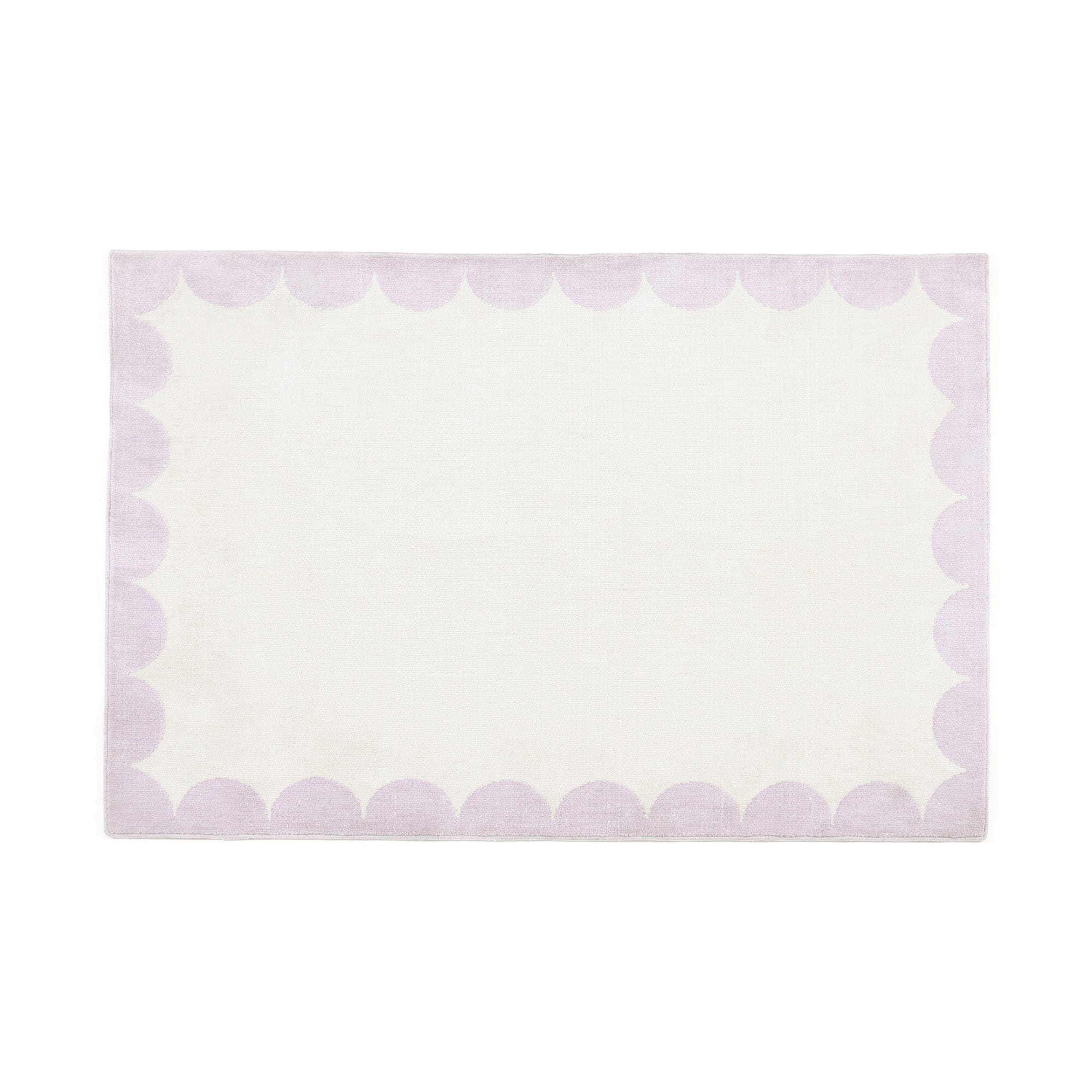 Rug Medium Light Purple X Ivory