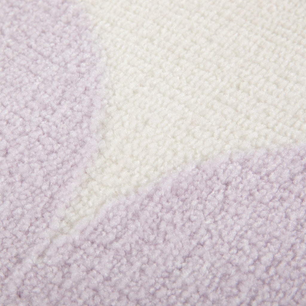 Tapis L Lilas X Ivoire