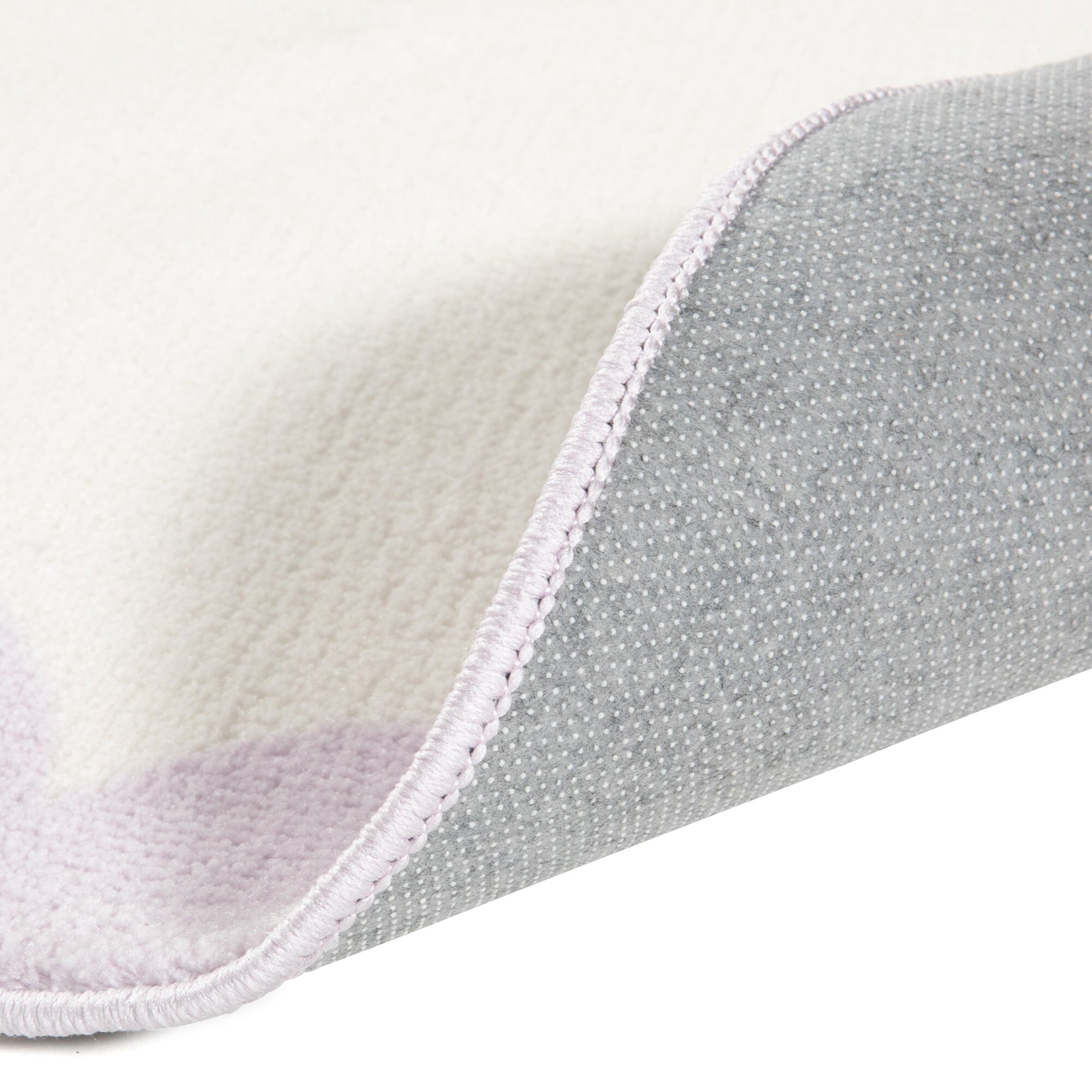 Rug Φ1500 Light Purple X Ivory