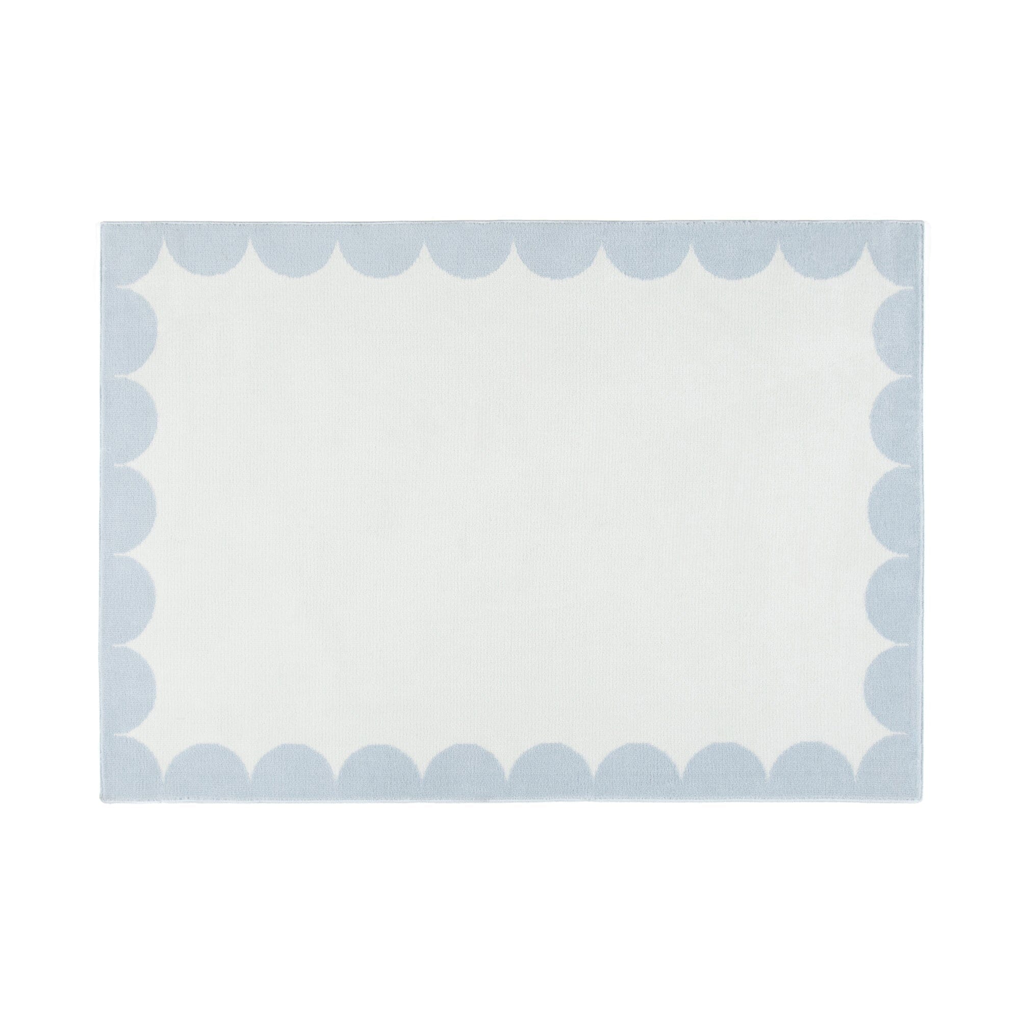 Rug Medium Light Blue X Light Gray