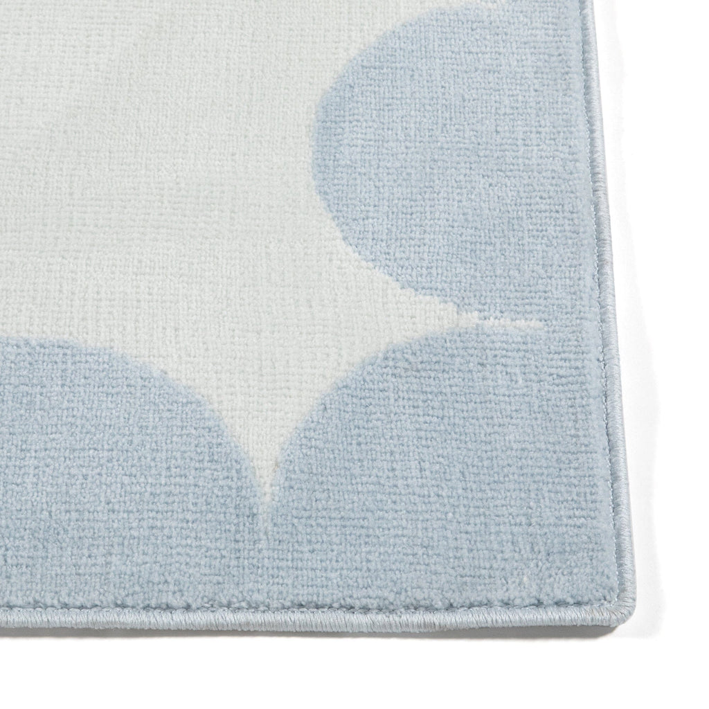 Tapis L Bleu clair X Gris clair