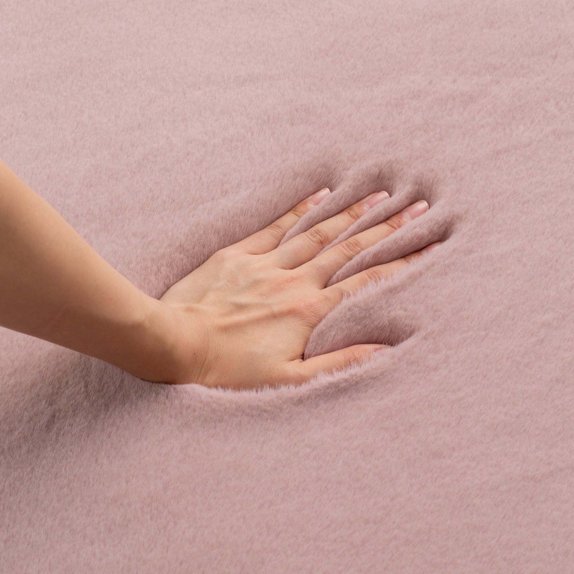 Memory Foam Rug 2 Medium Pink