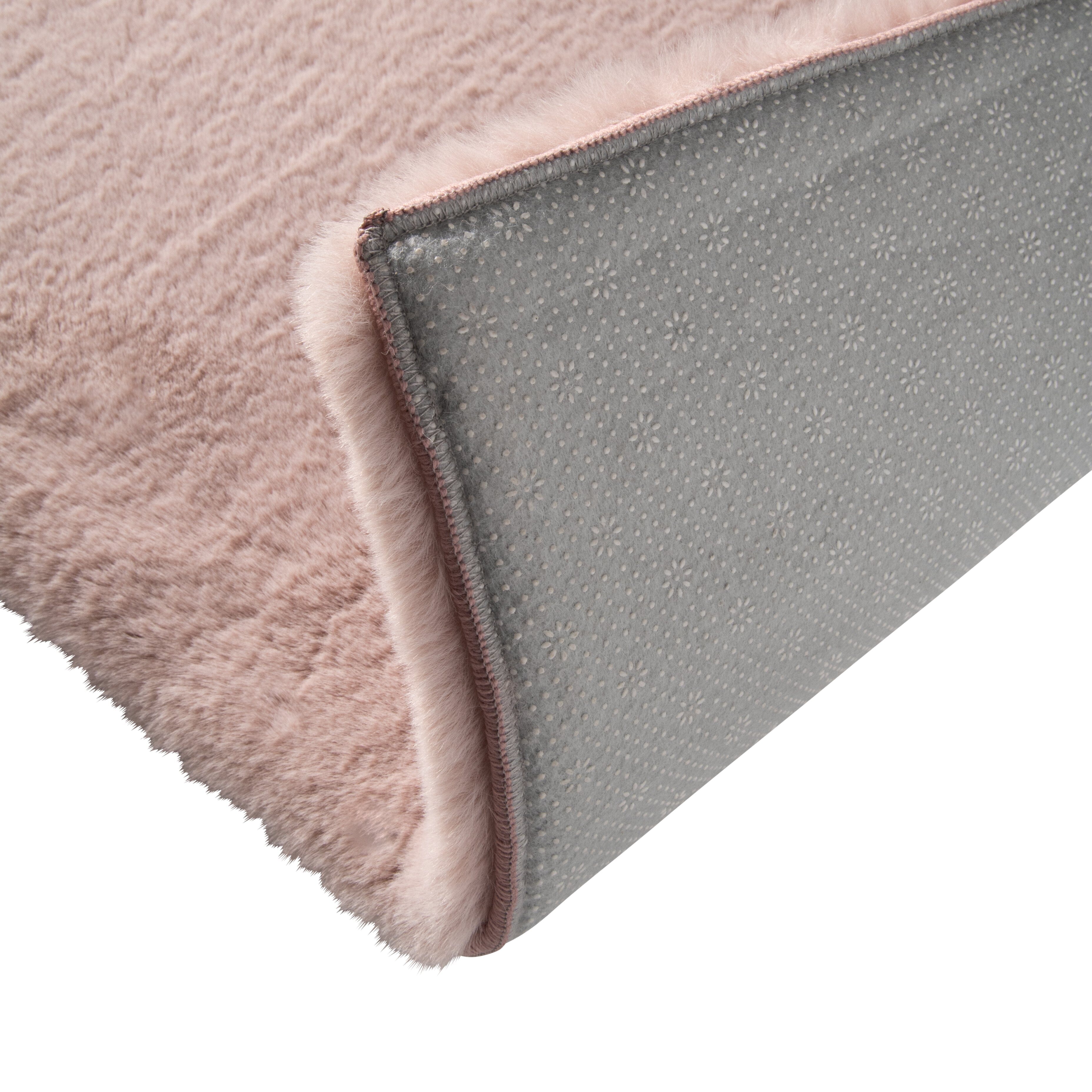 Memory Foam Rug 2 Large Pink