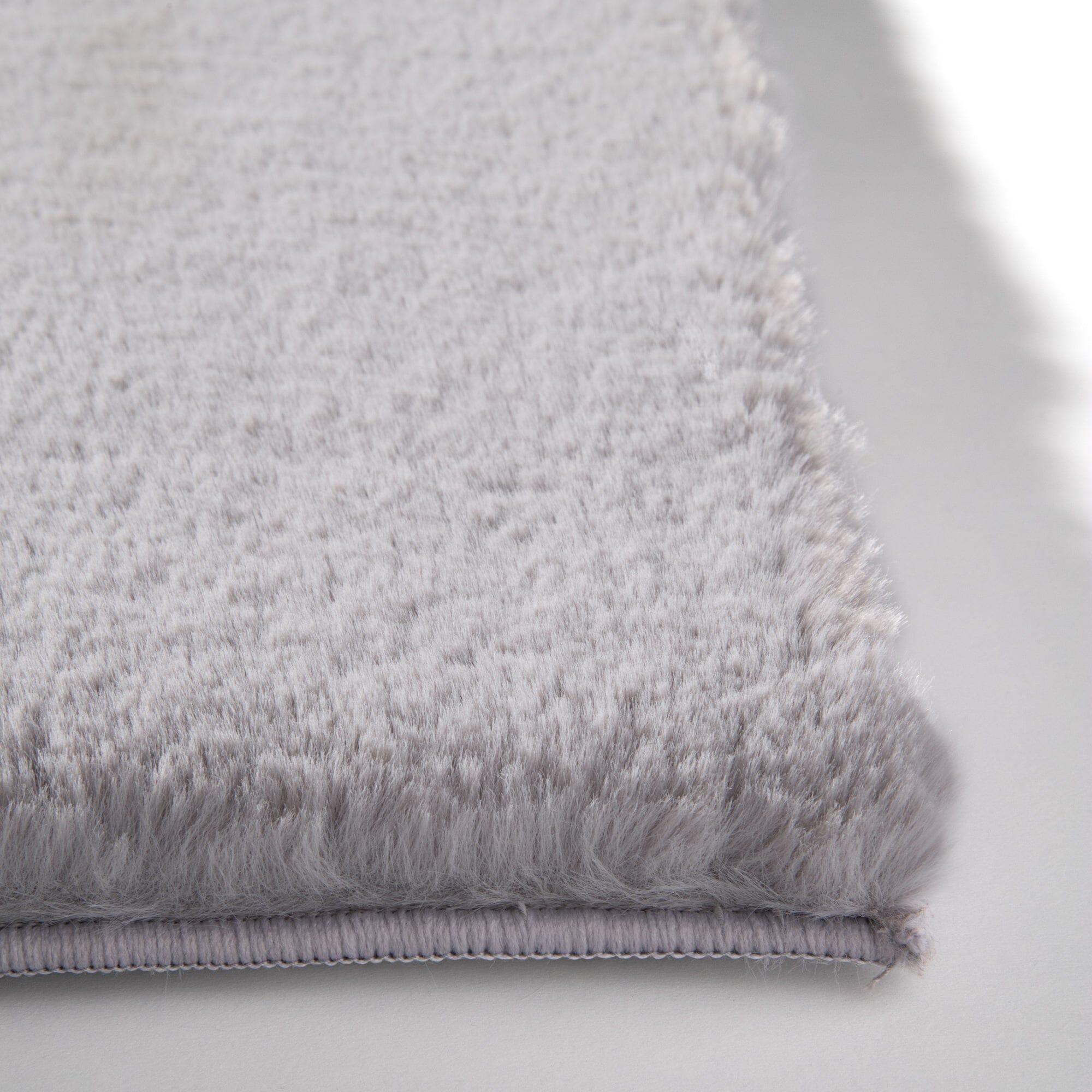 Memory Foam Rug 2 Small Gray