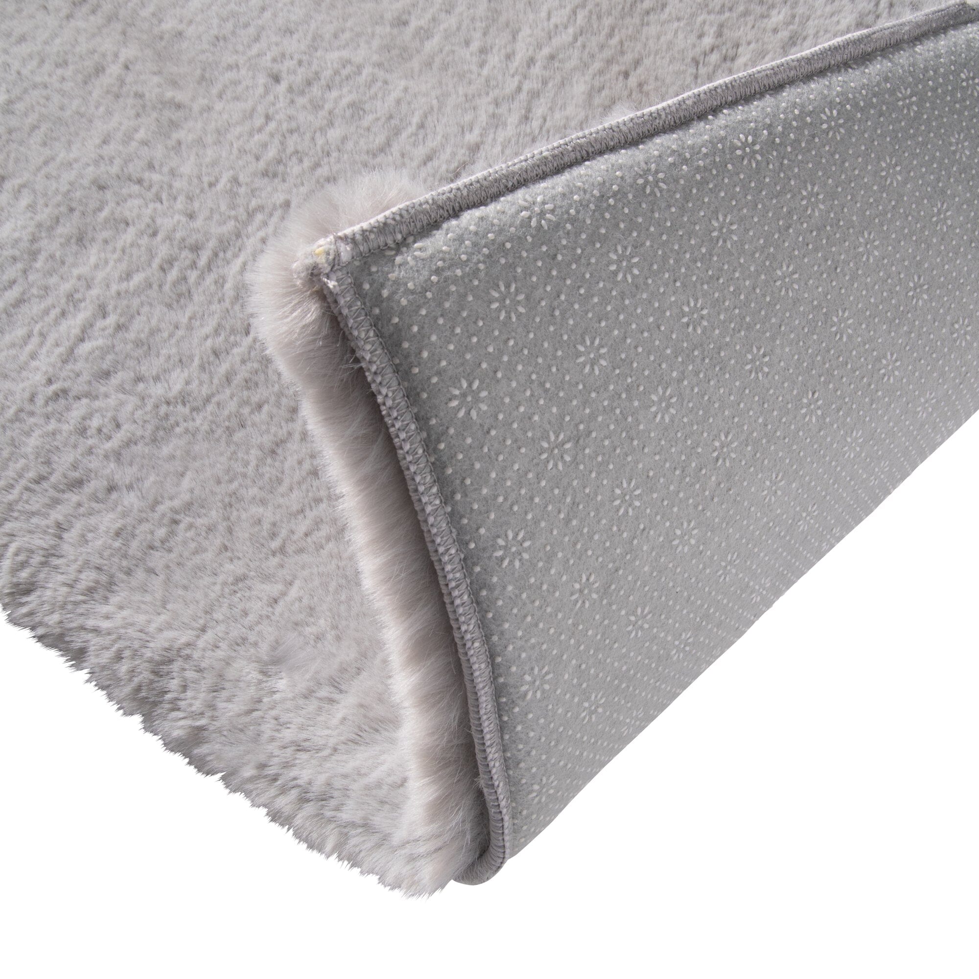 Memory Foam Rug 2 Small Gray