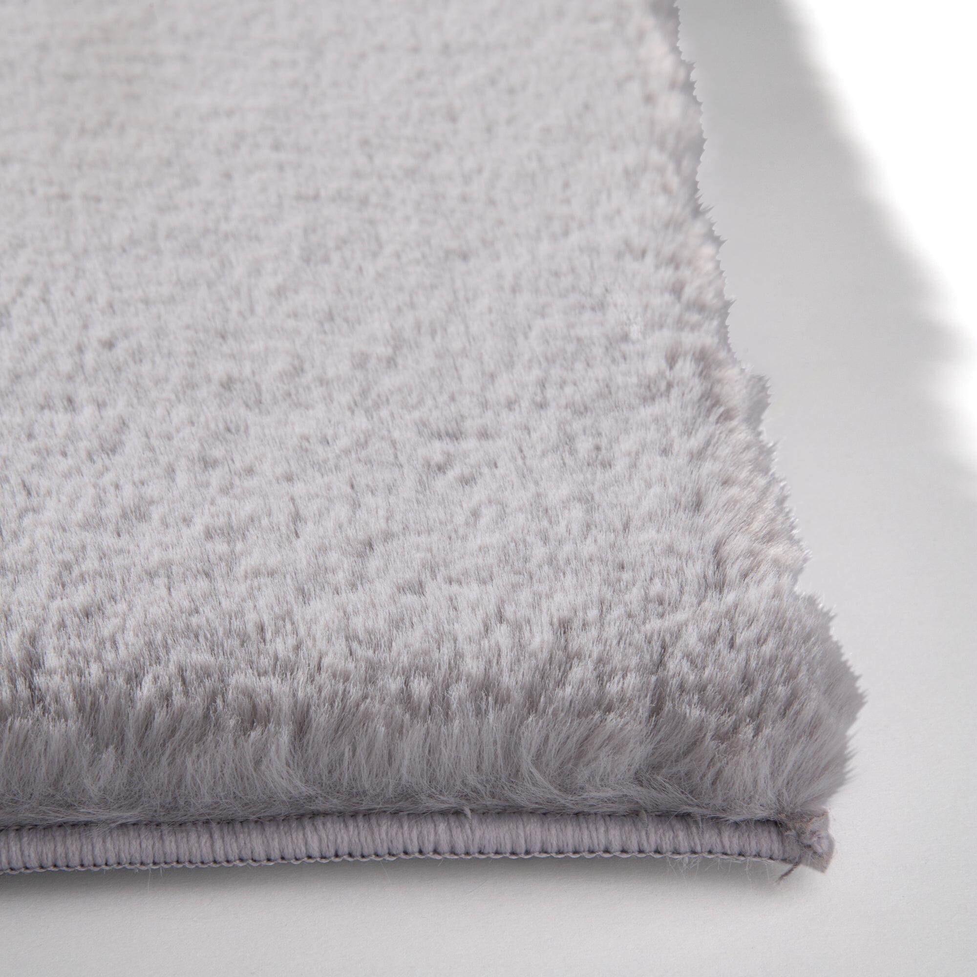 Memory Foam Rug 2 Large Gray