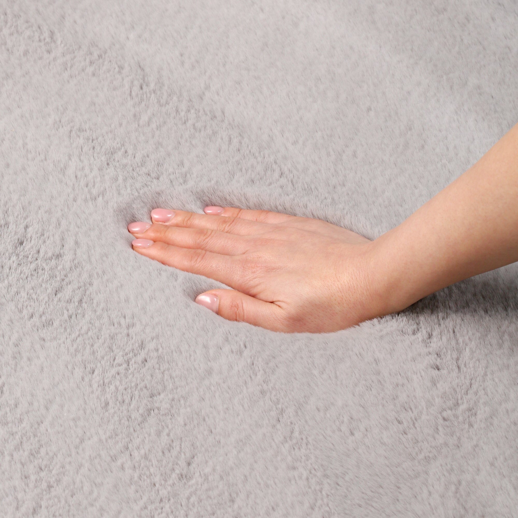 Memory Foam Rug 2 Large Gray