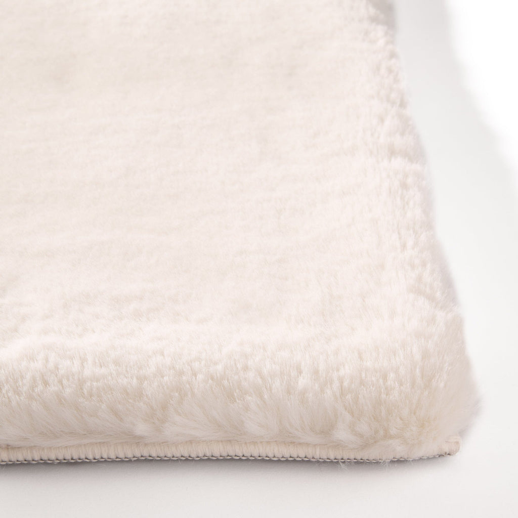 Memory Foam Rug 2 Small Ivory