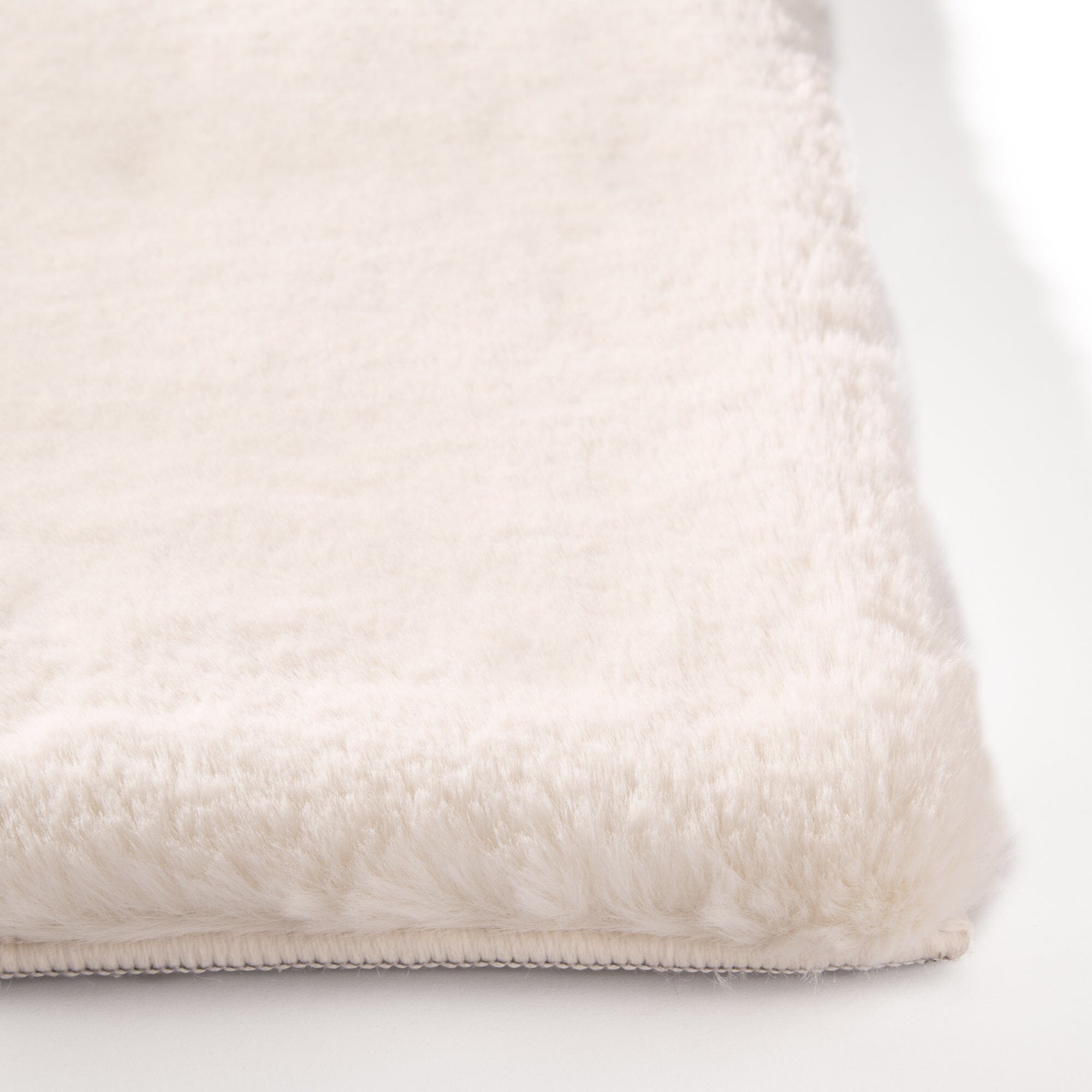 Memory Foam Rug 2 Small Ivory