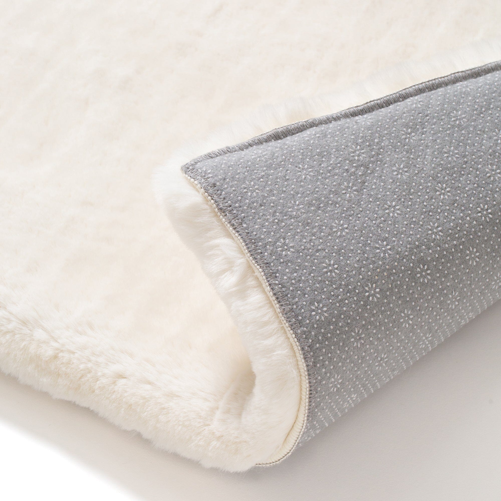 Memory Foam Rug 2 Medium Ivory