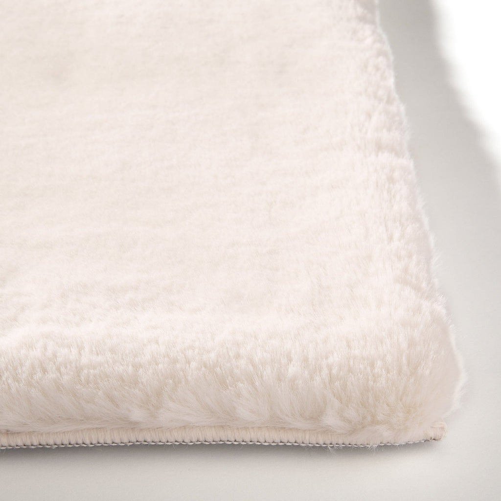Memory Foam Rug 2 Large Ivory
