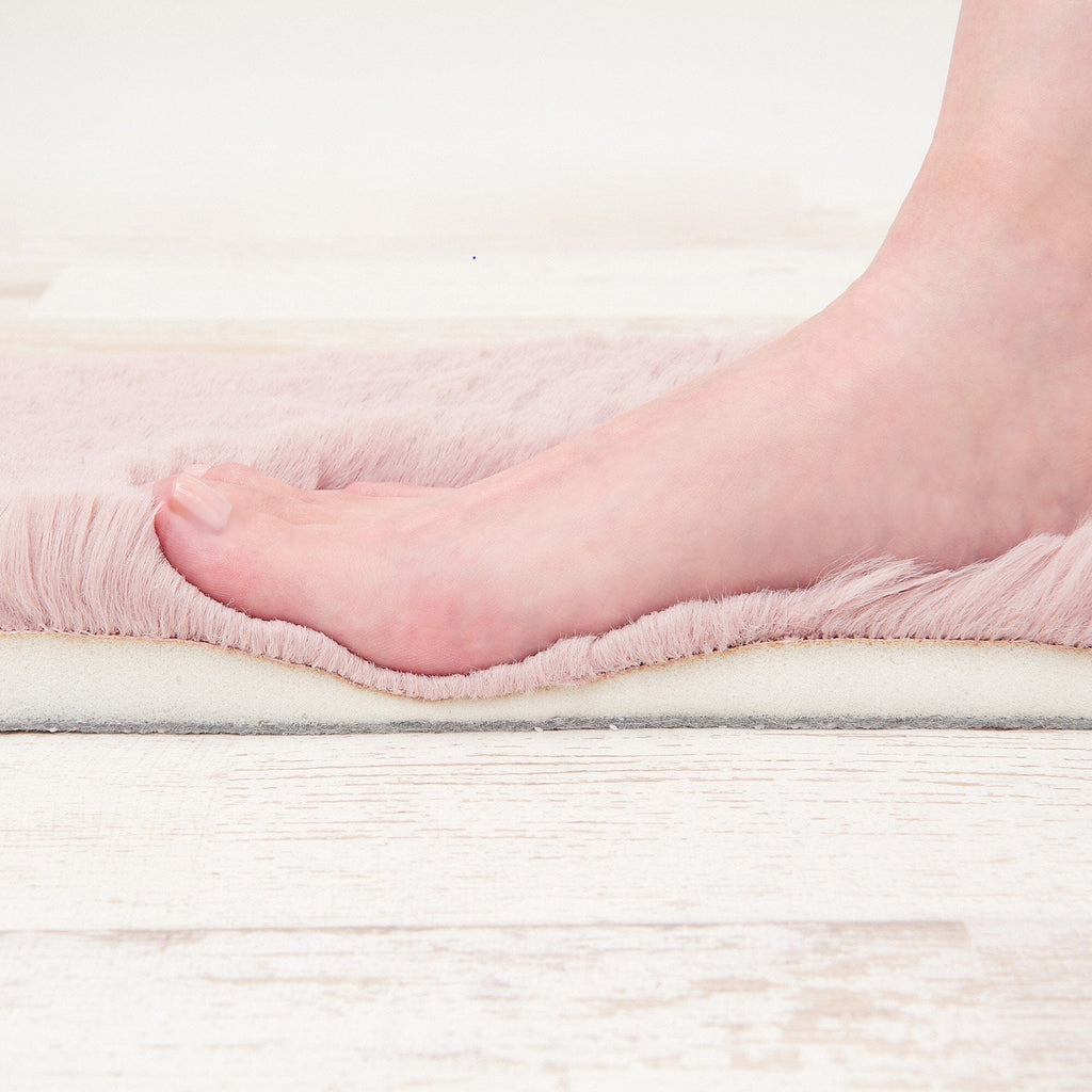 Memory Foam Rug 2 Large Ivory