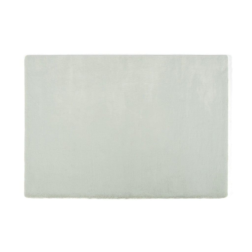 Memory Foam Rug 2 Small Light Green
