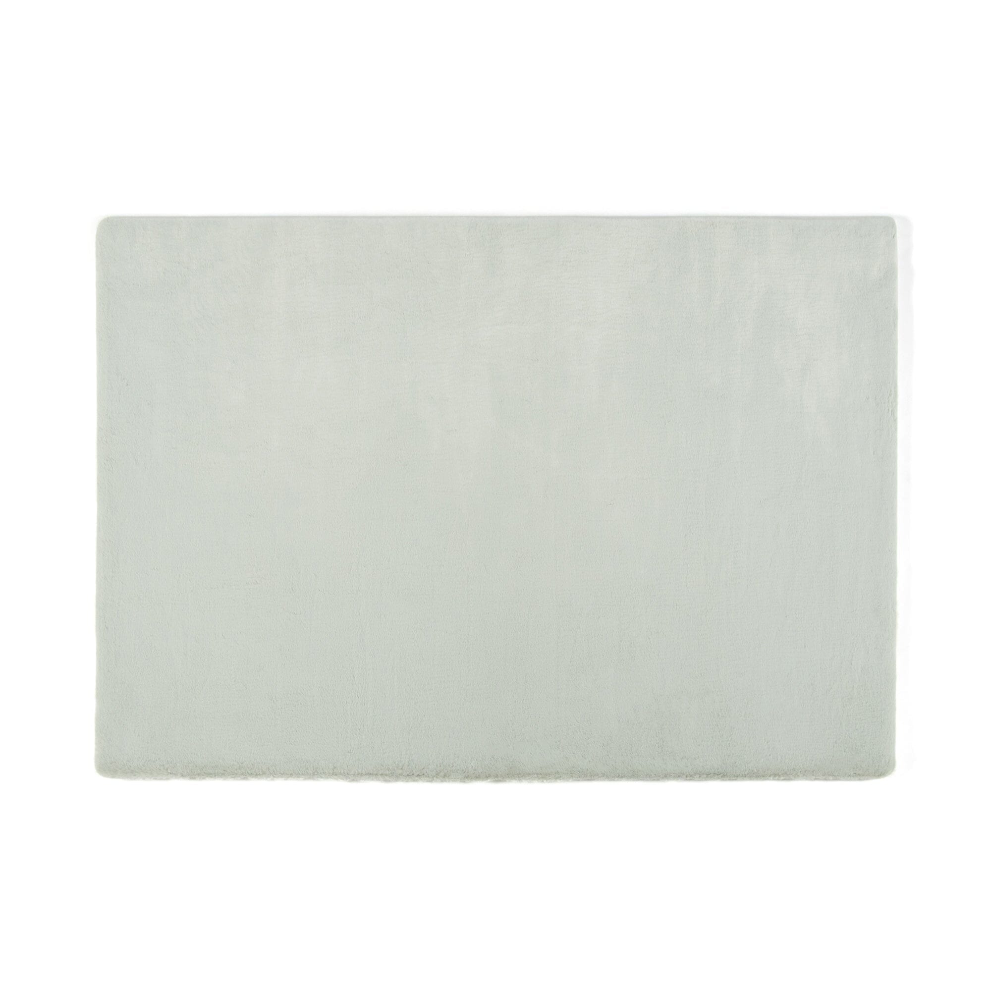 Memory Foam Rug 2 Small Light Green