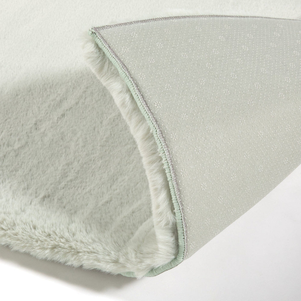 Memory Foam Rug 2 Large Light Green