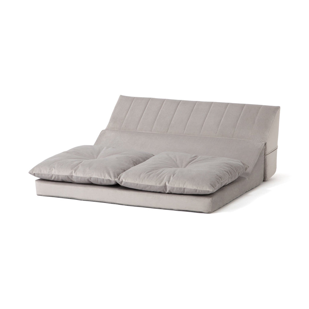 Low Sofa Plus 2S W1000×D750×H390 Grey
