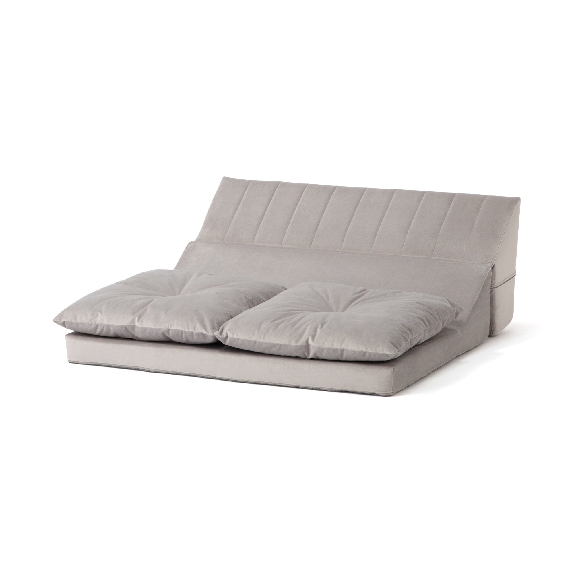 Low Sofa Plus 2S W1000×D750×H390 Grey