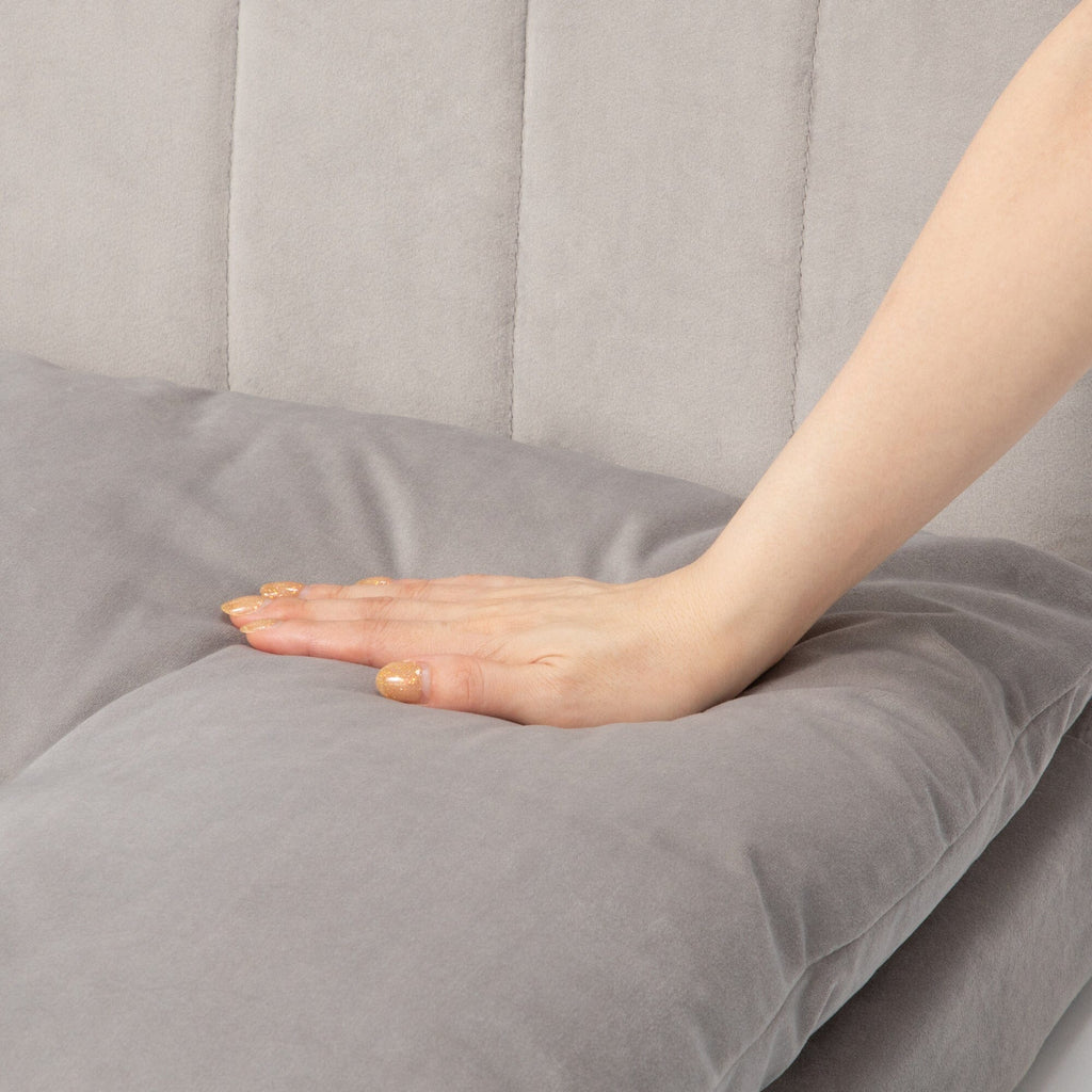Low Sofa Plus 2S W1000×D750×H390 Grey