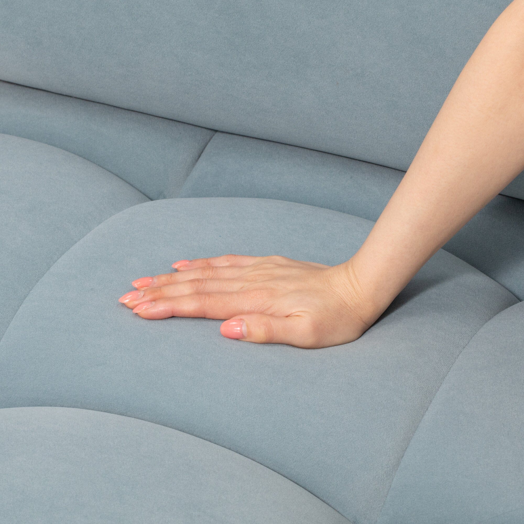 Sofa Arm L Blue W795×D795×H630