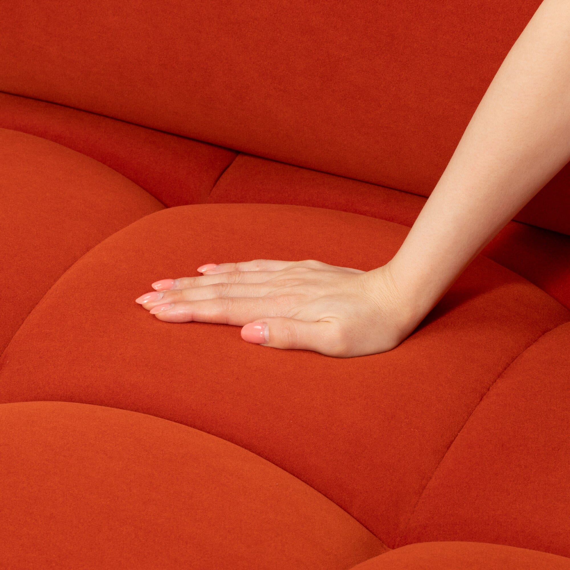Sofa Arm L Orange W795×D795×H630