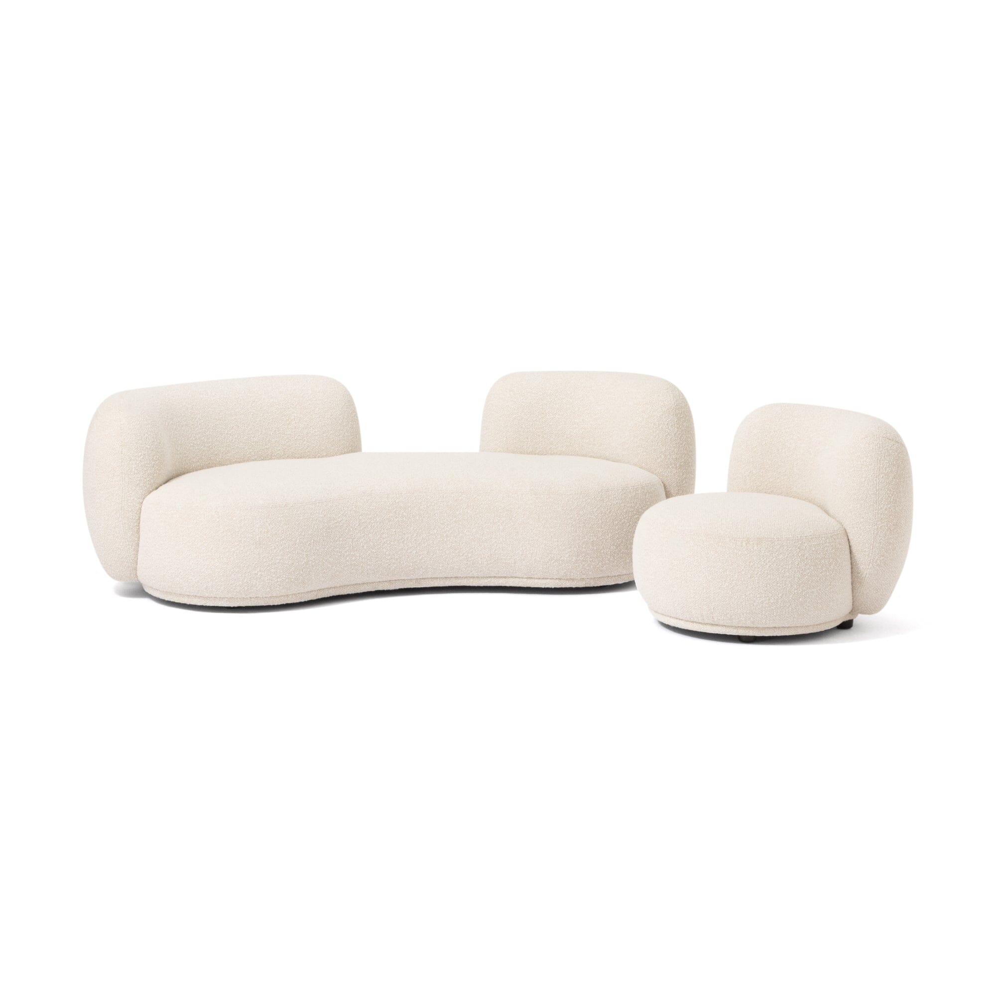 Sofa 3 Seat White W2000×D950×H630