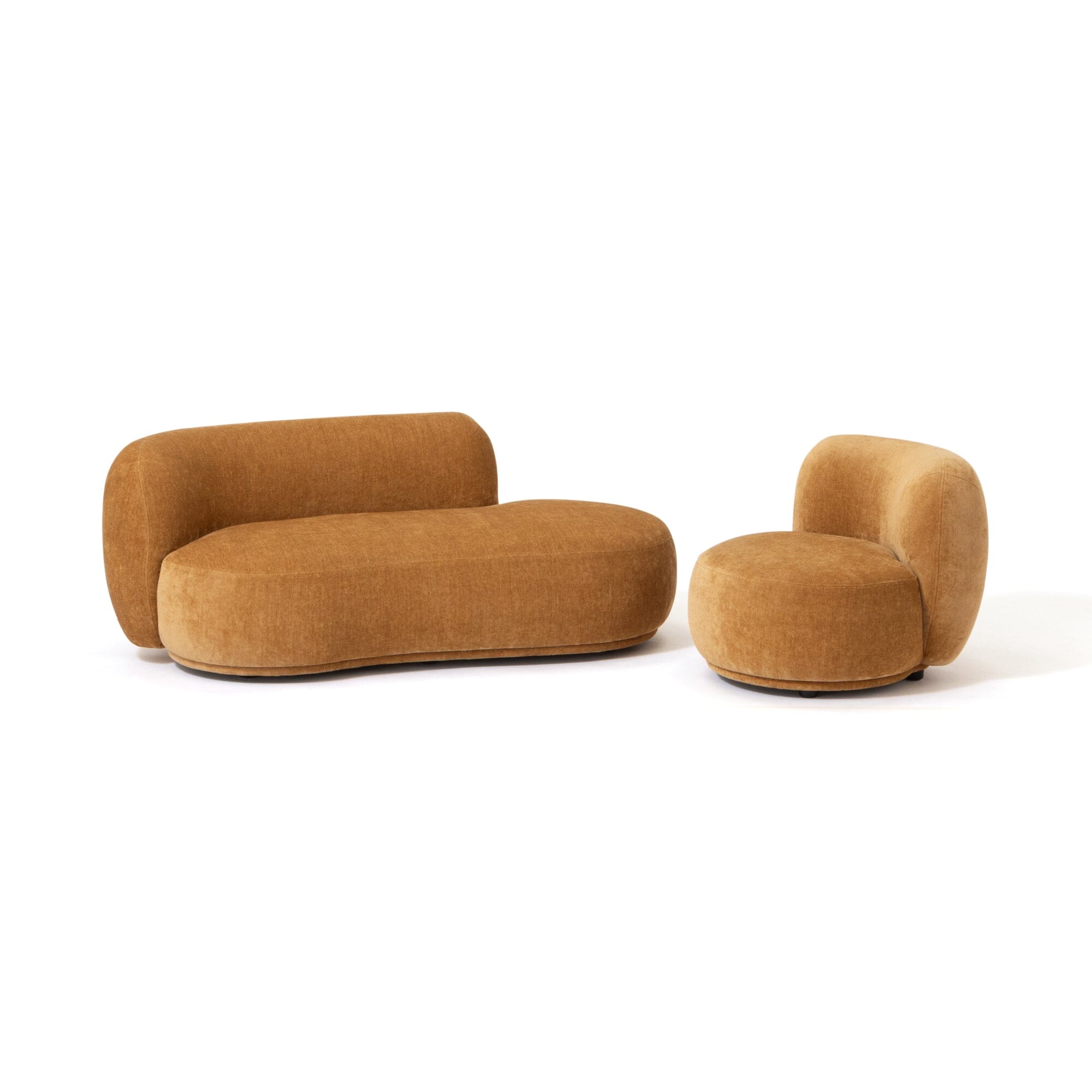 Sofa 1Seat Yellow W710×D800×H630