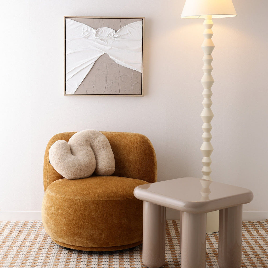 Sofa 1Seat Yellow W710×D800×H630