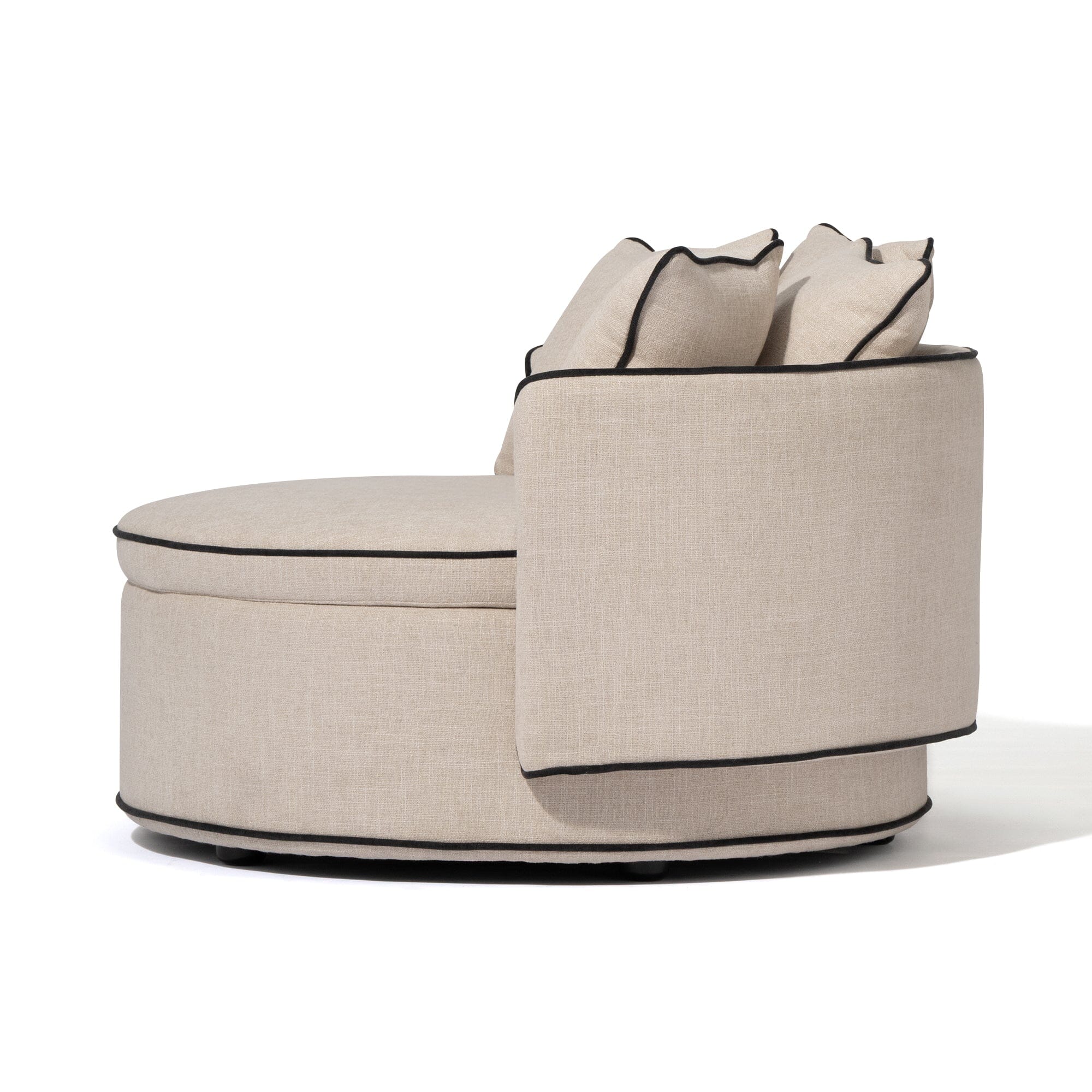 Sofa Round Light Beige