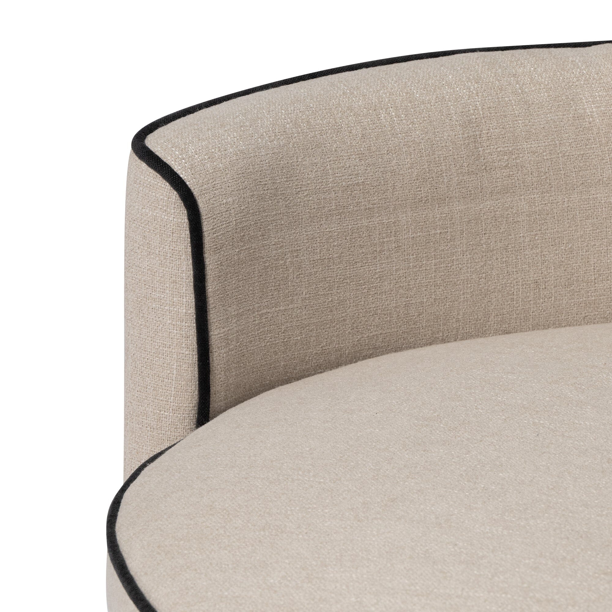 Sofa Round Light Beige