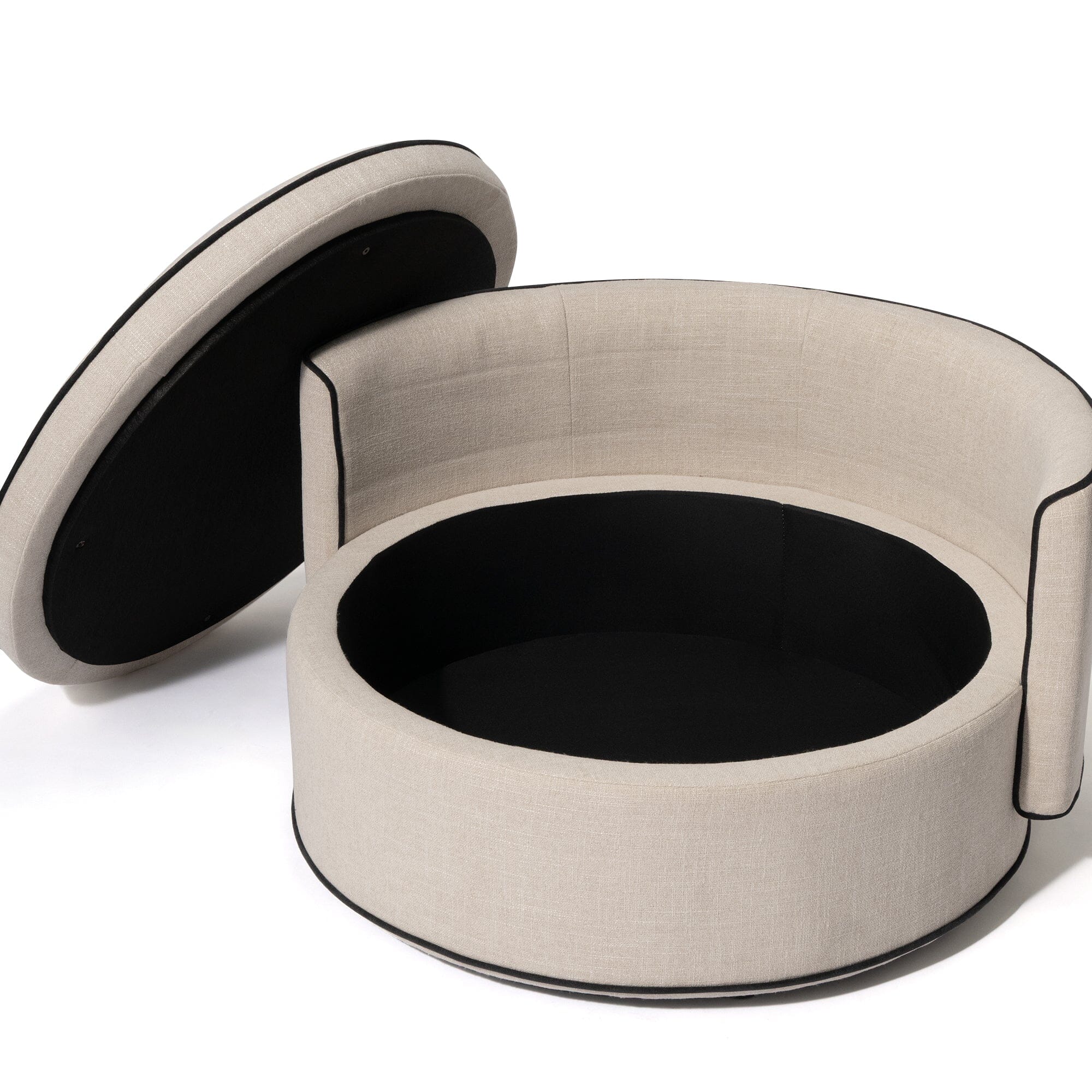 Sofa Round Light Beige