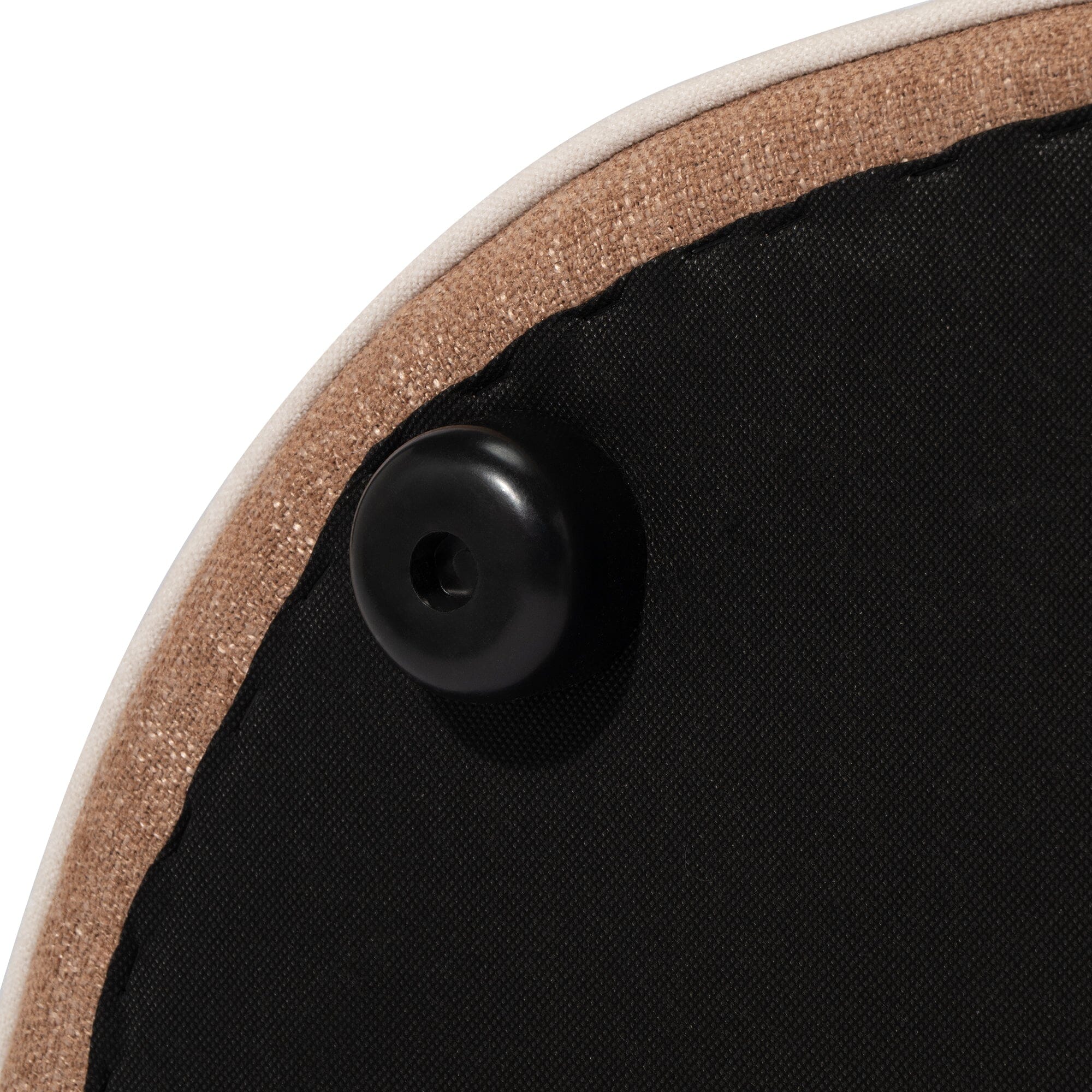 Sofa Round Light Brown