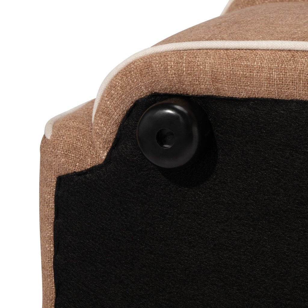 Sofa 2 Seat Light Brown
