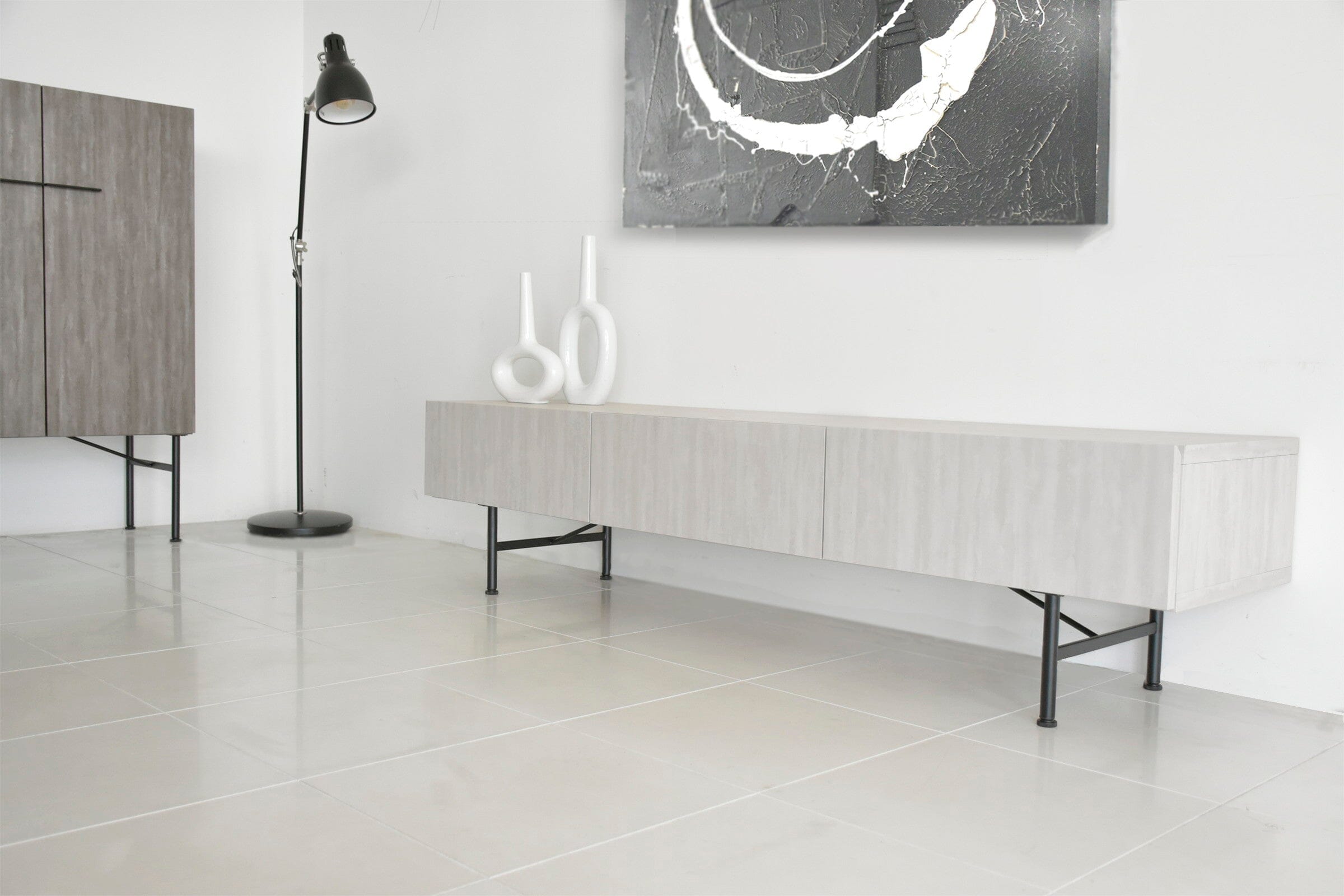 TV Board (A) Light Gray