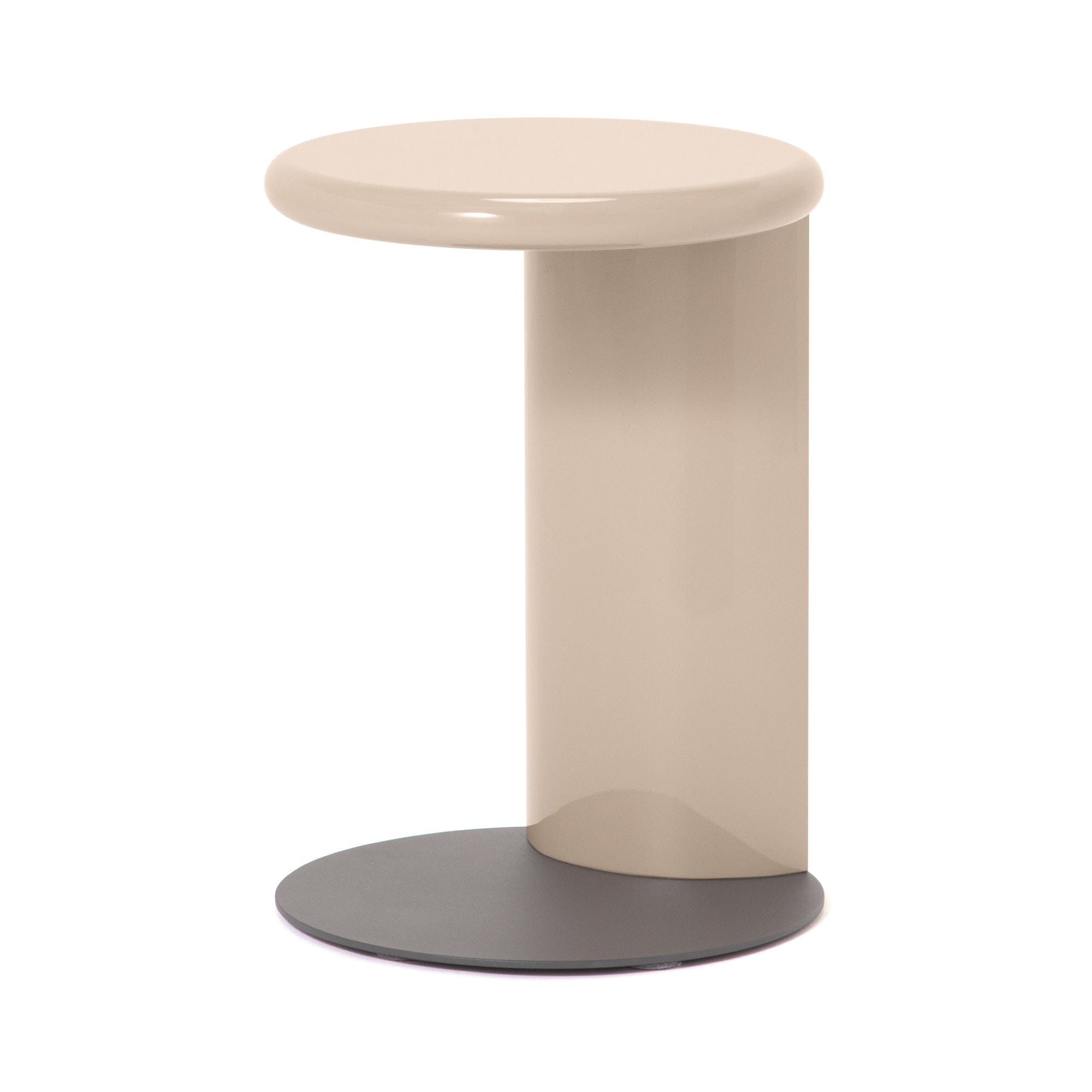 Side Table Beige W380×D380×H525