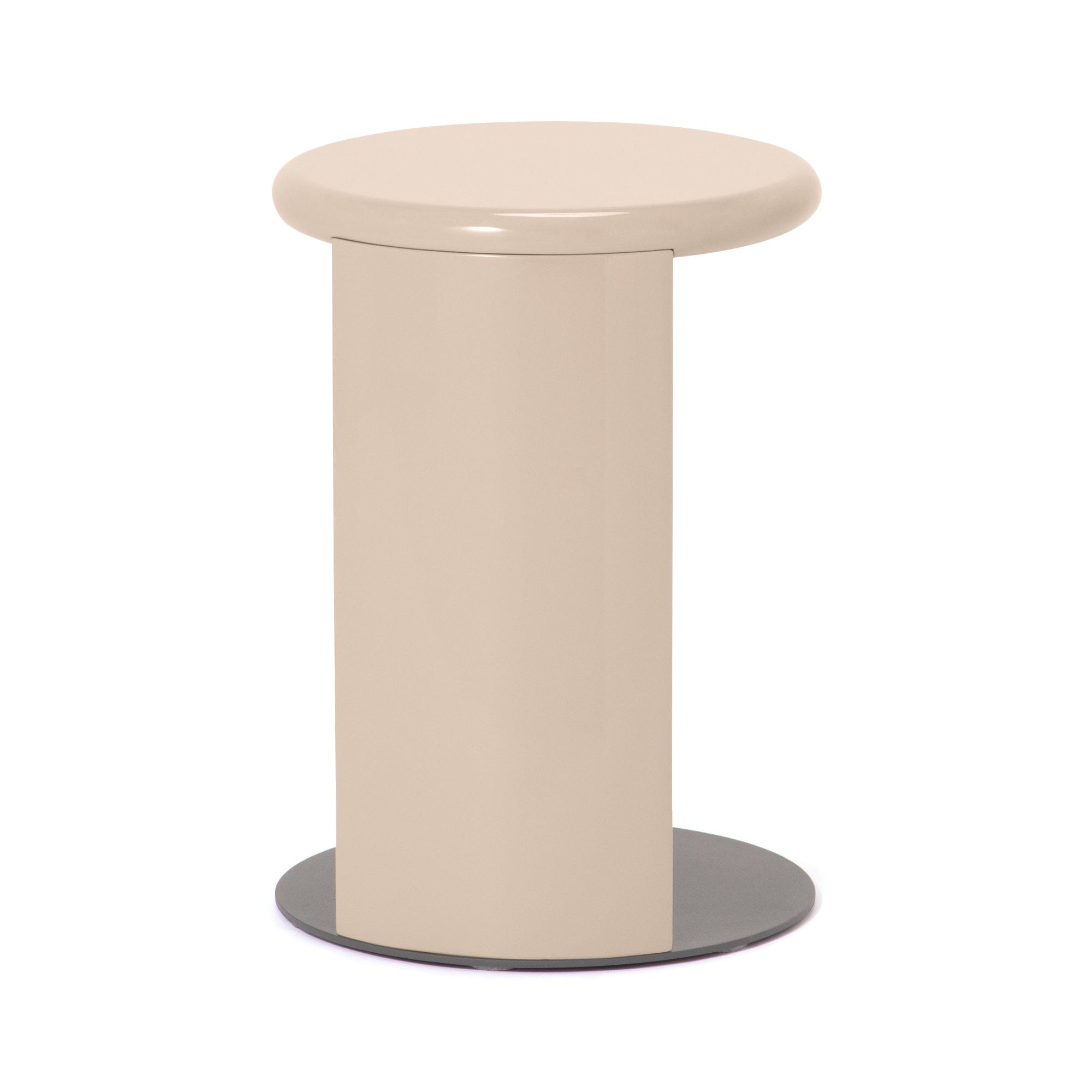 Side Table Beige W380×D380×H525