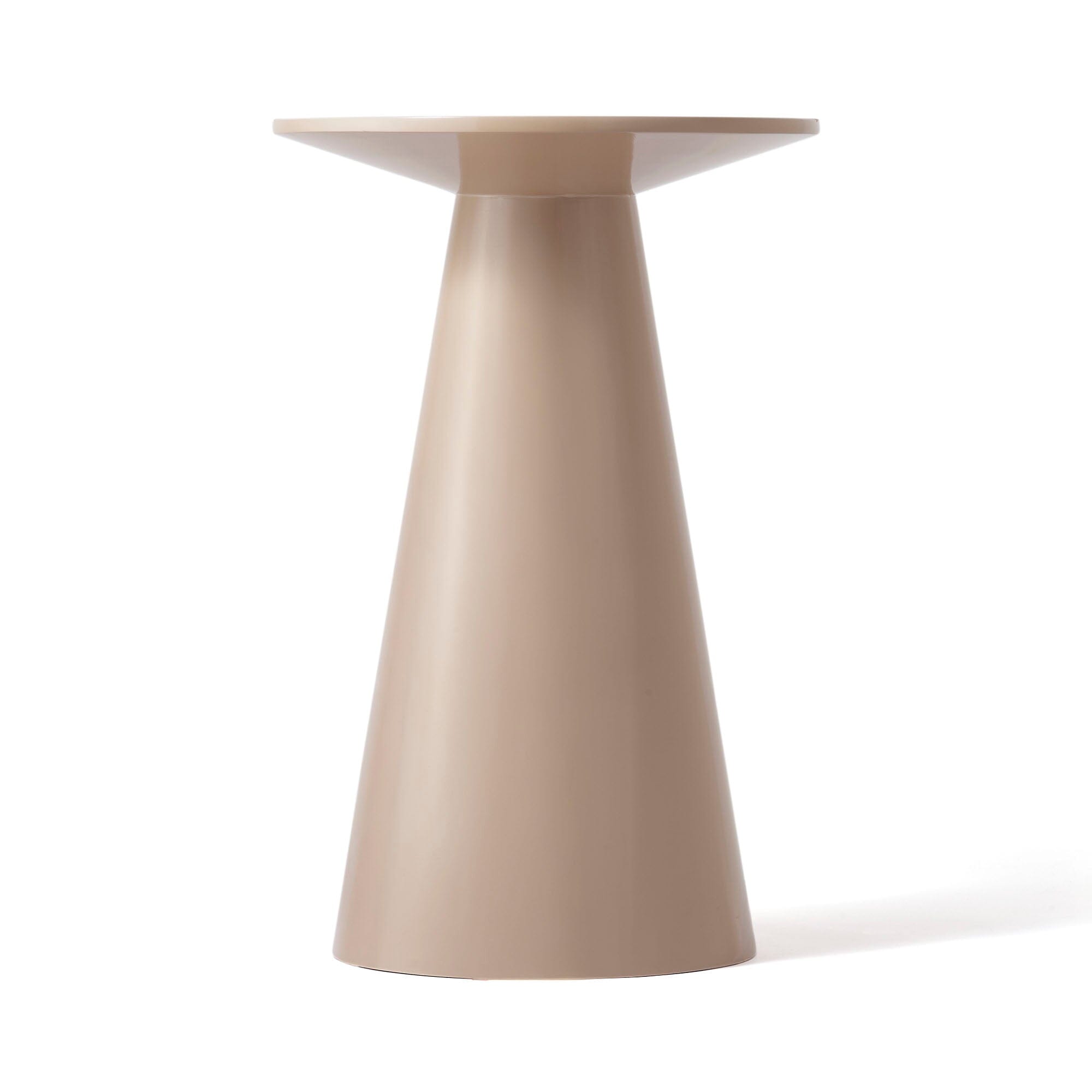 Side Table W360×D360×H550 Beige