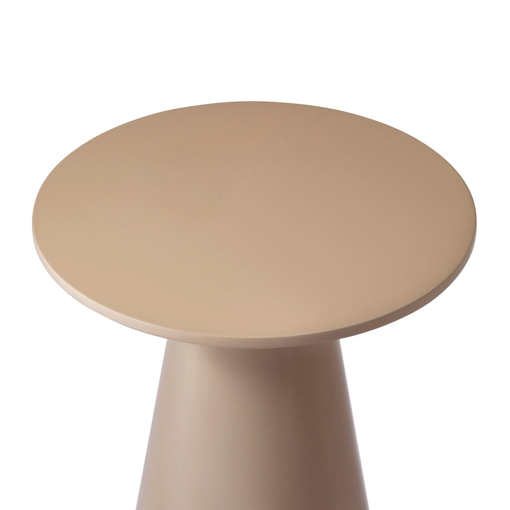 Side Table W360×D360×H550 Beige