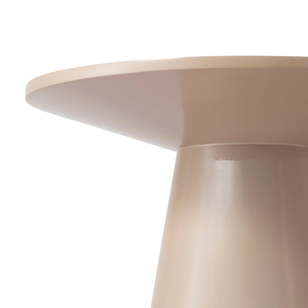 Side Table W360×D360×H550 Beige