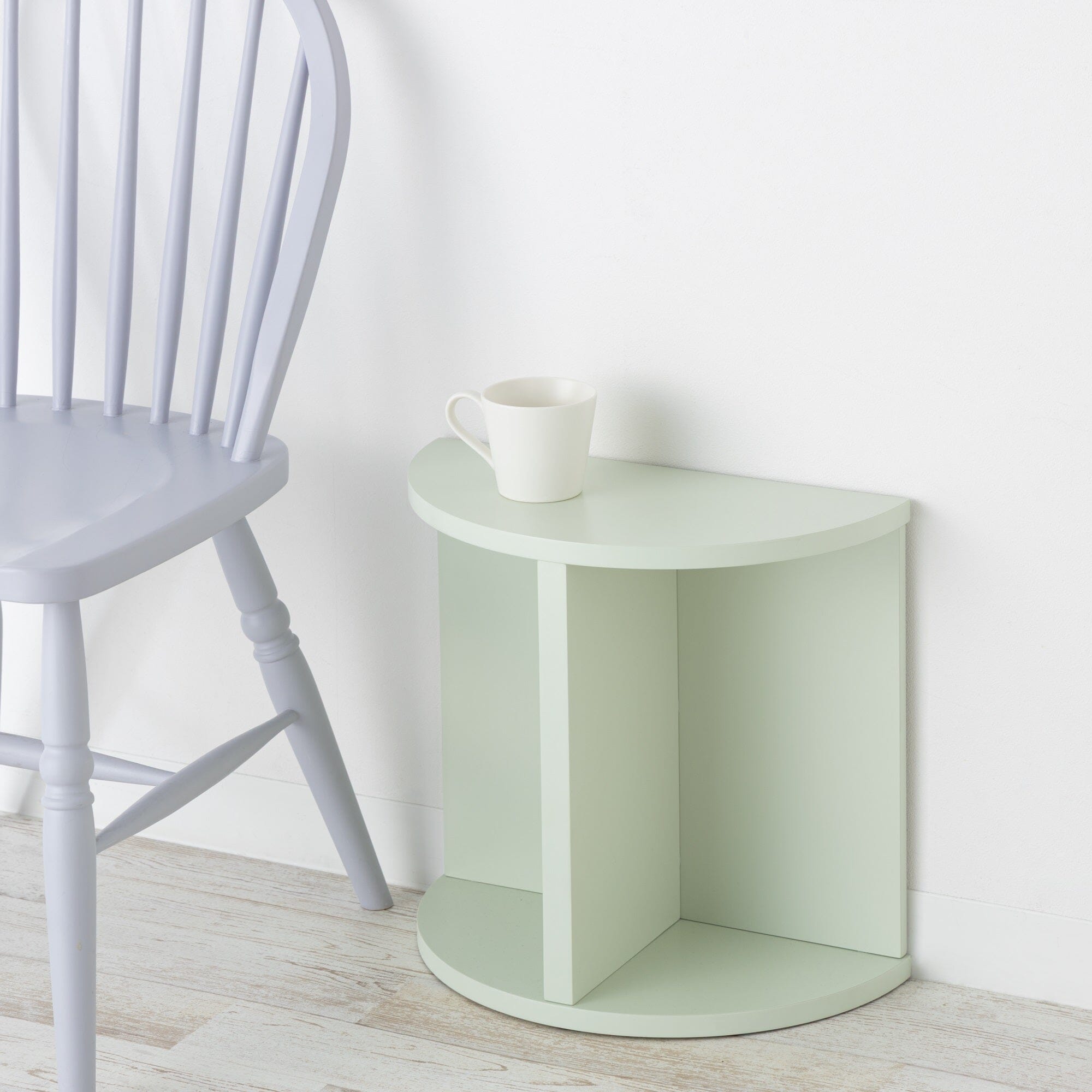 Side Table Low Light Green