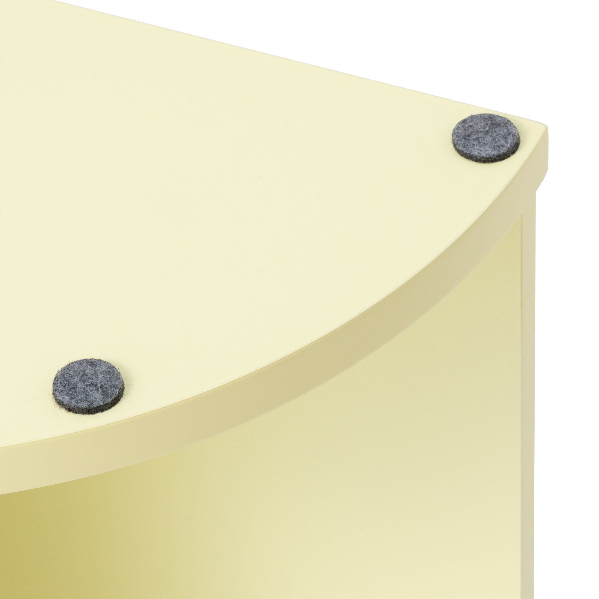 Side Table Low Light Yellow