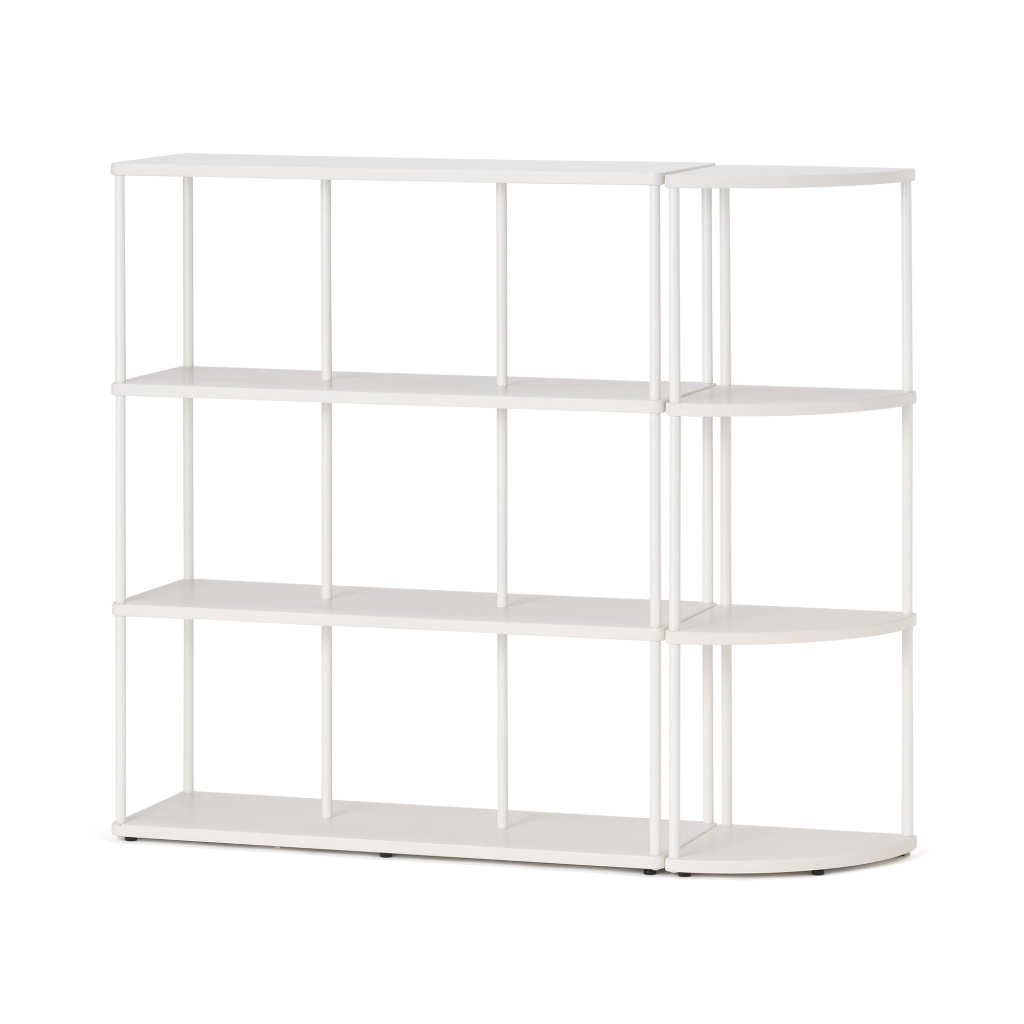 Shelf Large 4-Tier White