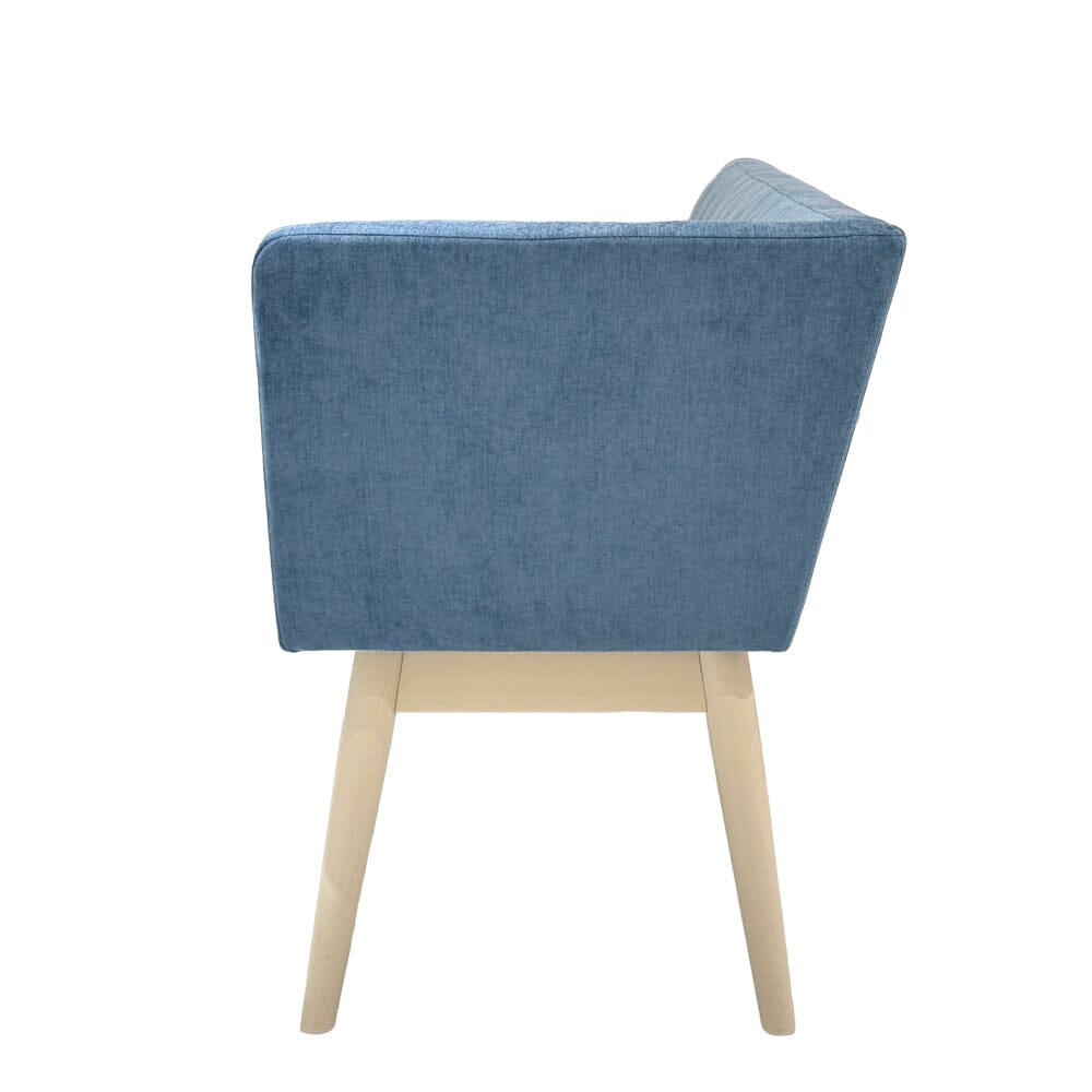 Couch Left Blue X White (W1350 × D537 × H740)